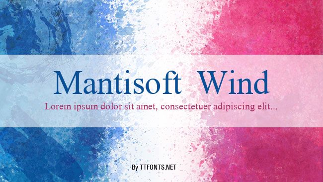 Mantisoft  Wind example